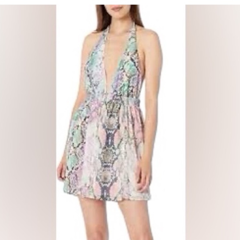 Show Me Your MuMu Pastel Python dress